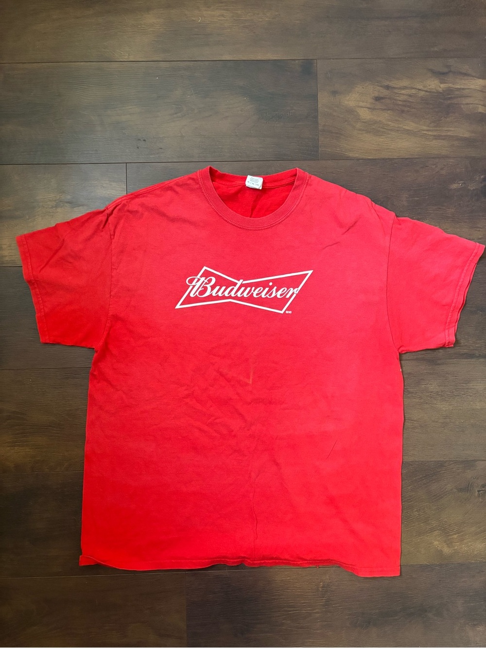 Budweiser Red Short Sleeve Logo Tee